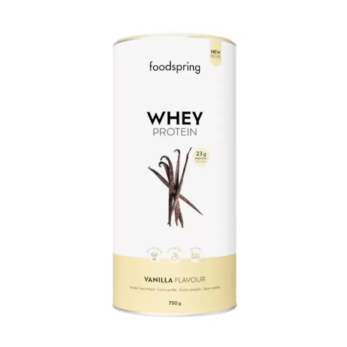 FOODSPRING WHEY PROTEIN VAINILLA 750 G