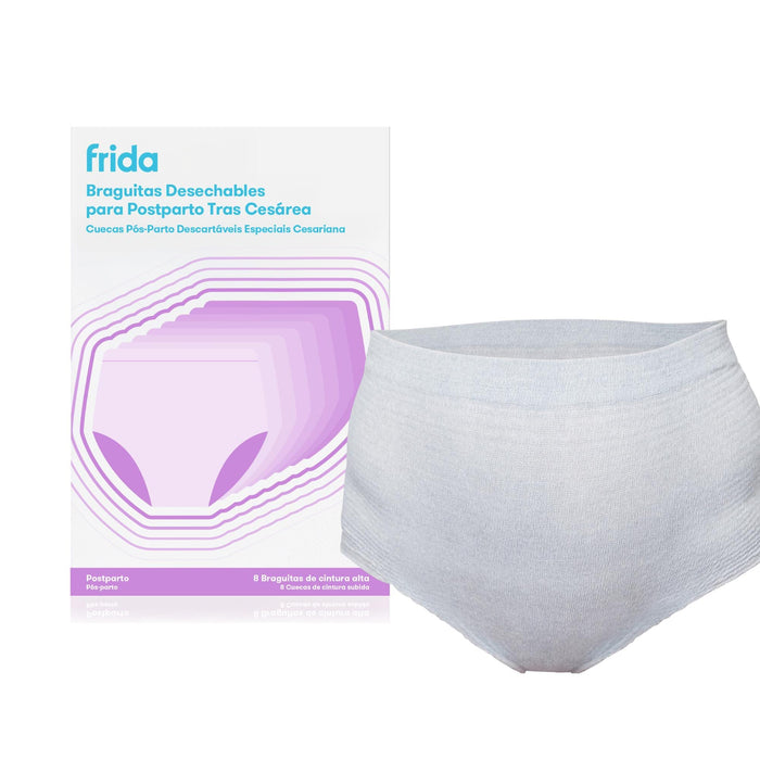 FRIDA BRAGUITAS DESECHABLES TIRO ALTO POSPARTO 8 UDS